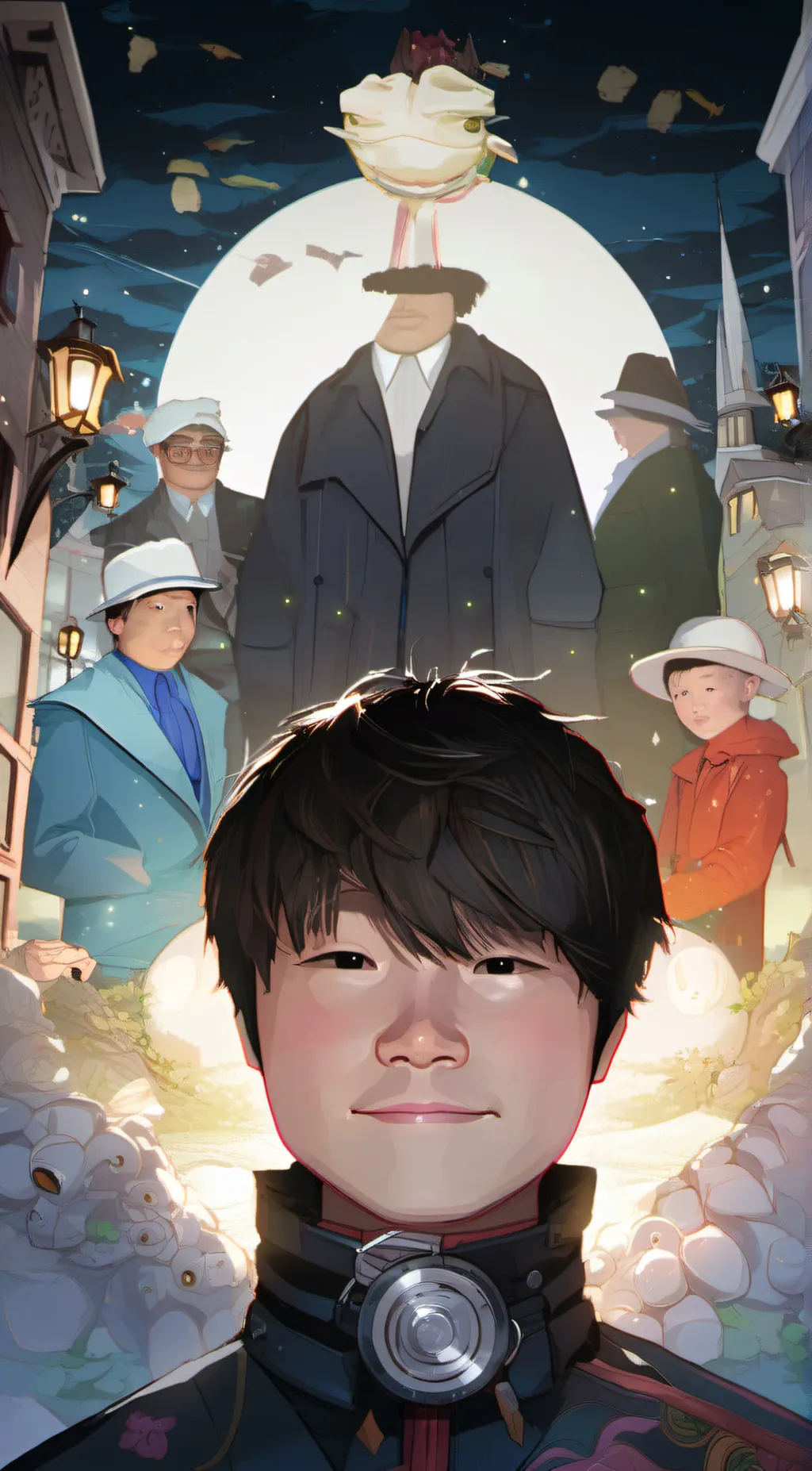 ai character: Collin background