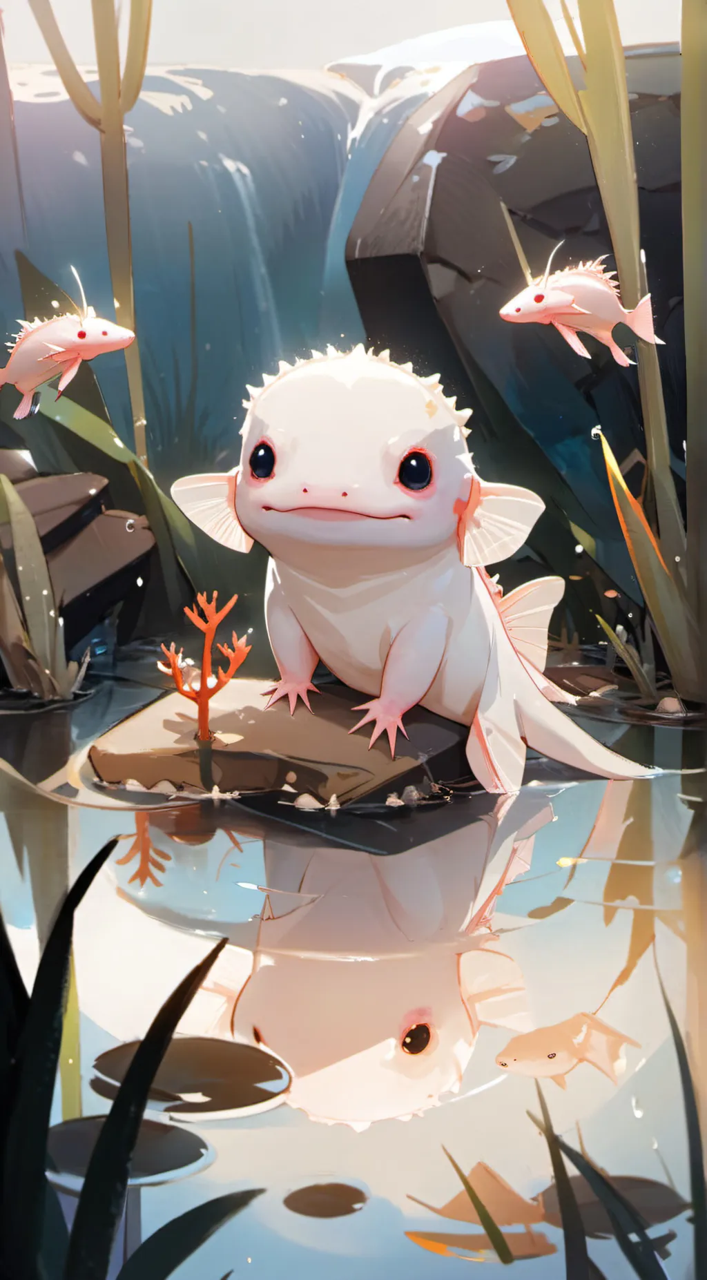 ai character: Kirby background