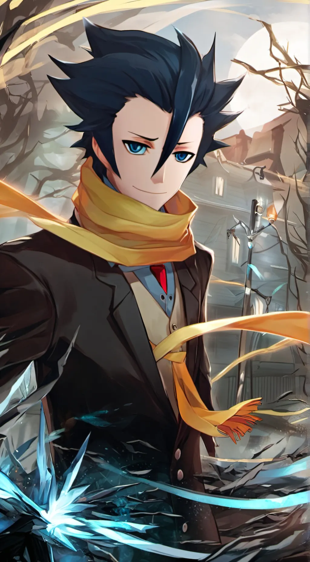 ai character: Grimsley  background
