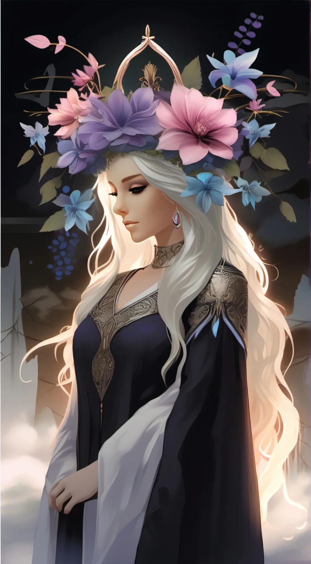 ai character: Angel background