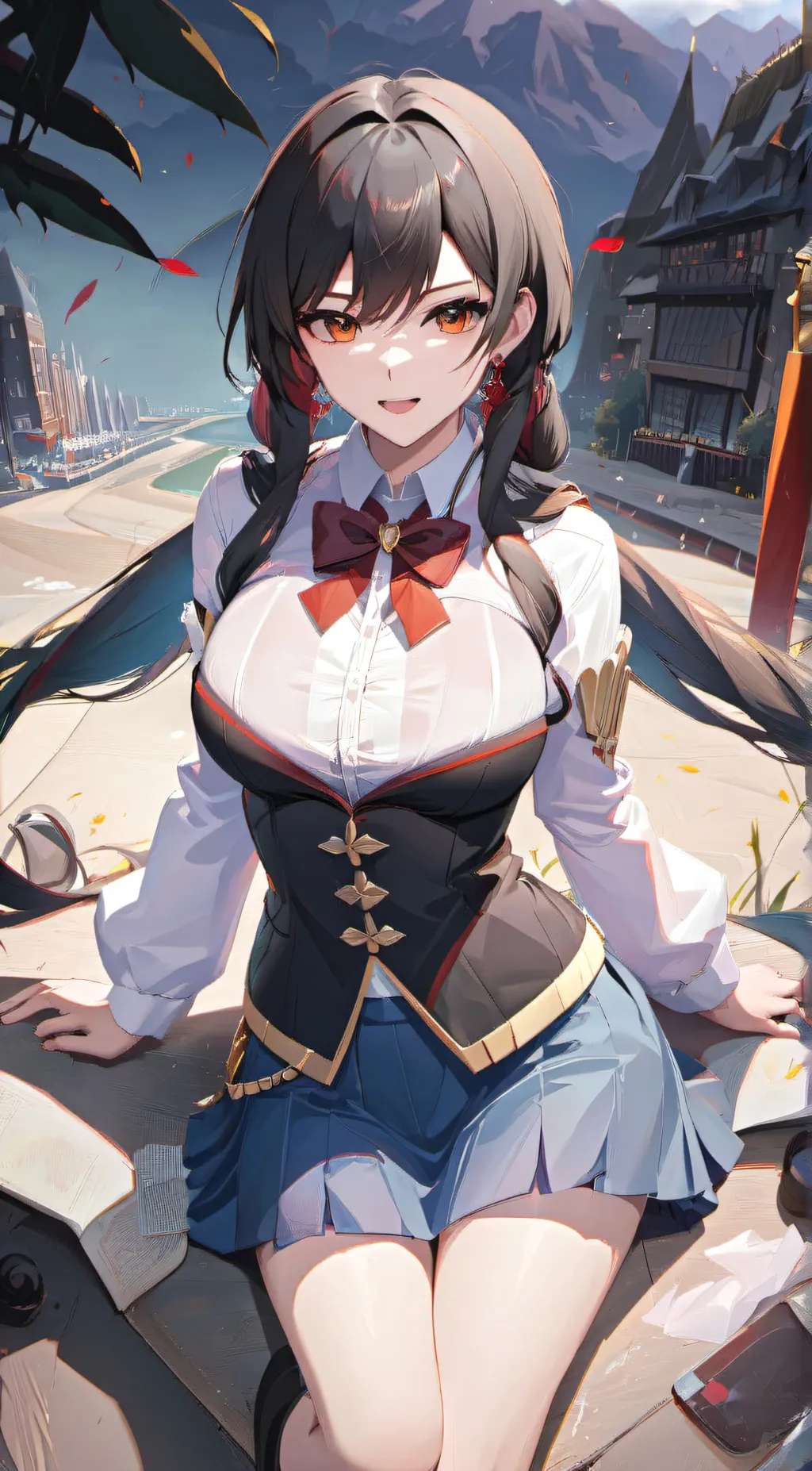 ai character: Sophia background