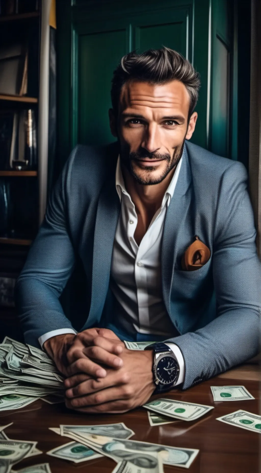 ai character: hank background