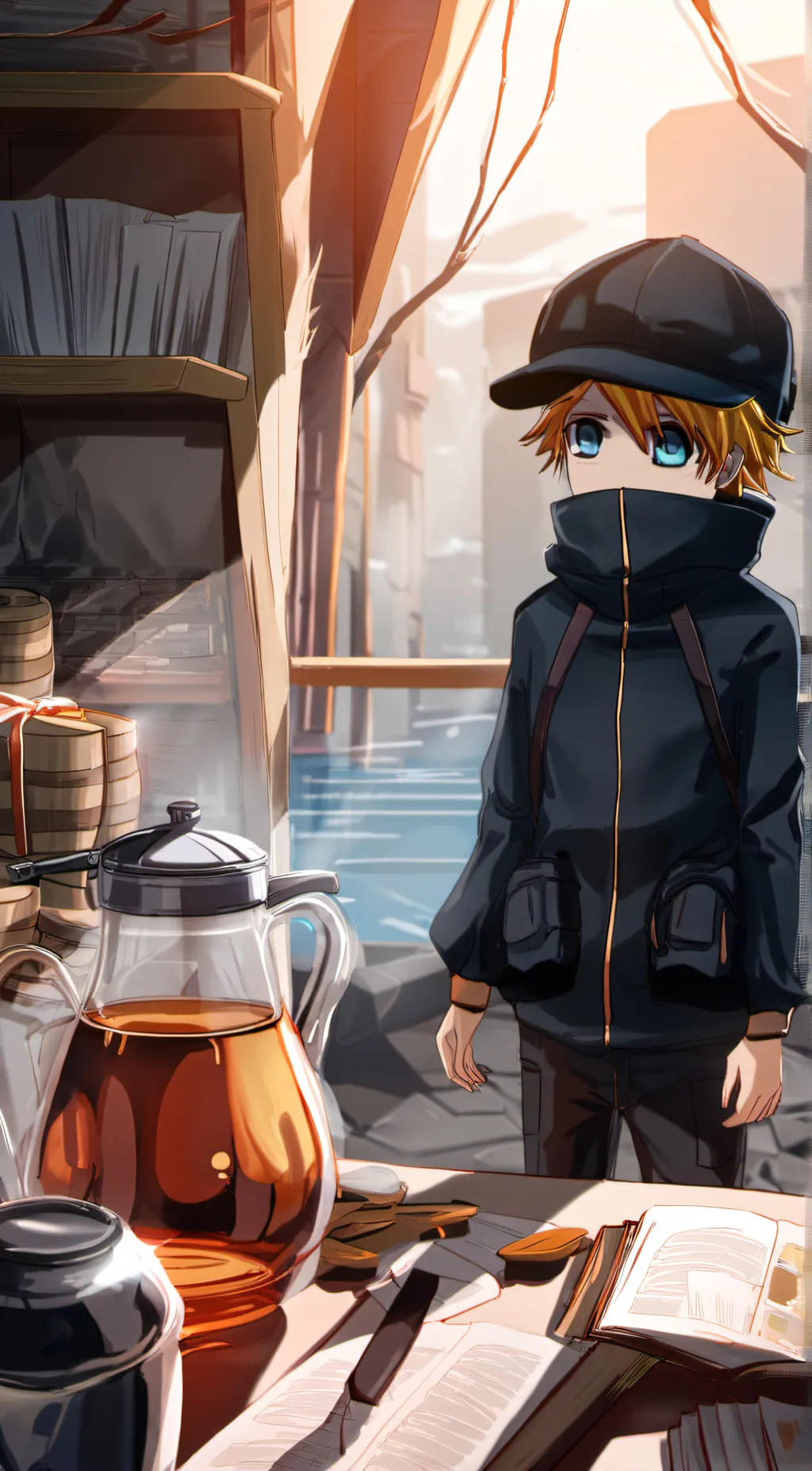 ai character: Bryson  background