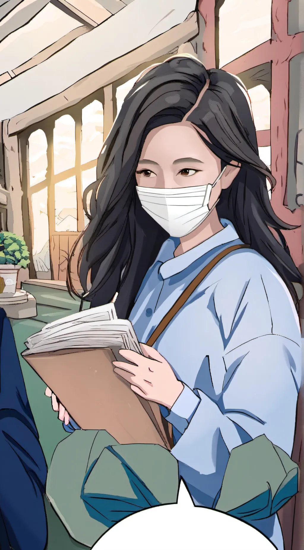 ai character: Julie  background