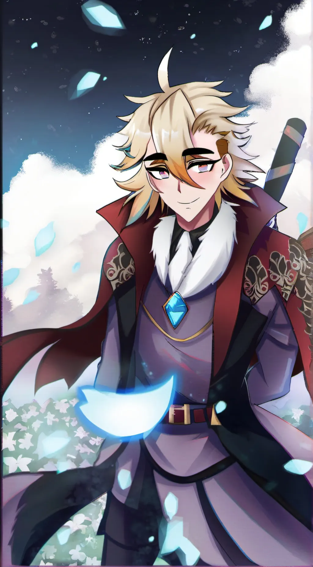 ai character: douma background