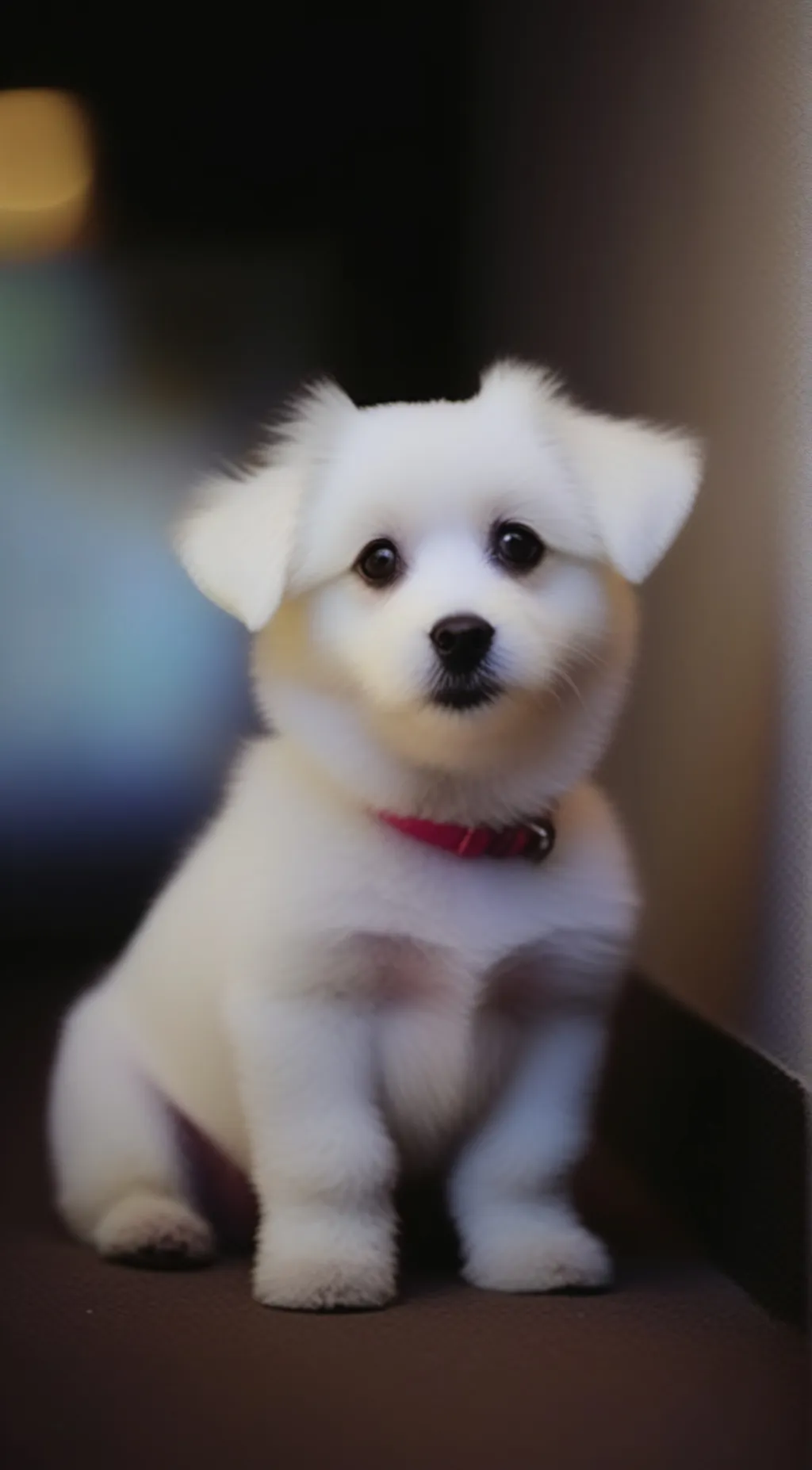 ai character: fluffy background