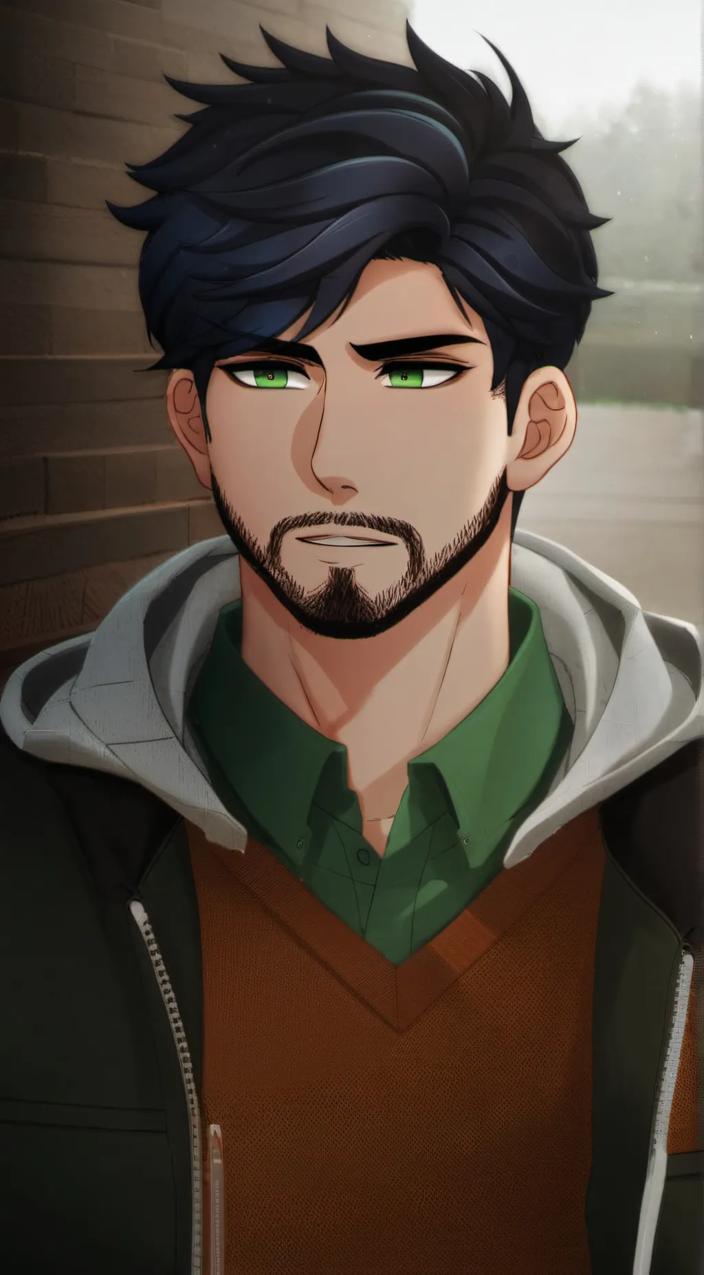 ai character: John  background