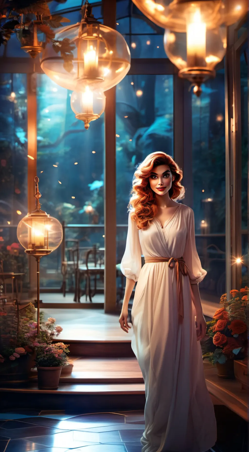 ai character: Wonderful Wilma background