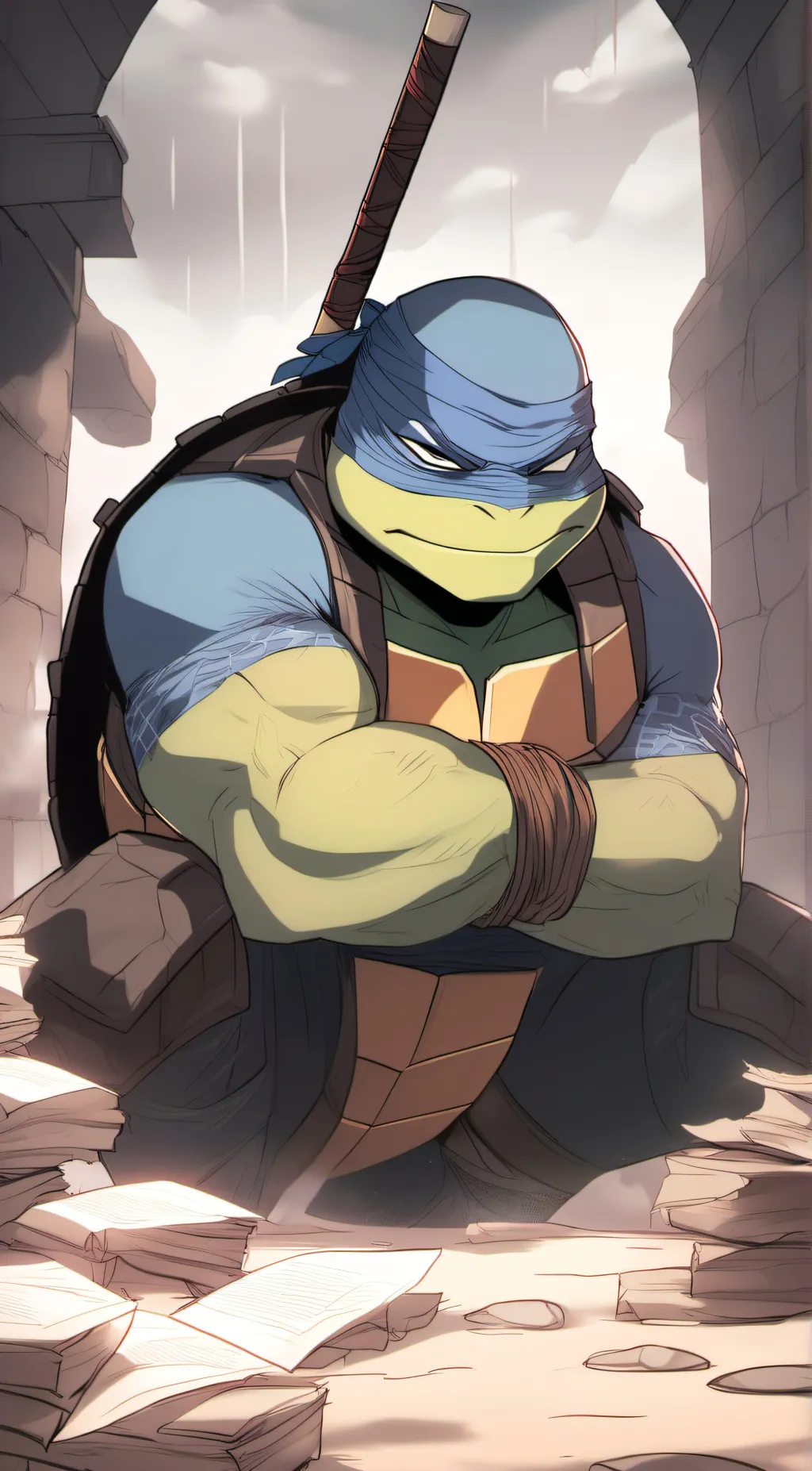 ai character: Leonardo2018 background