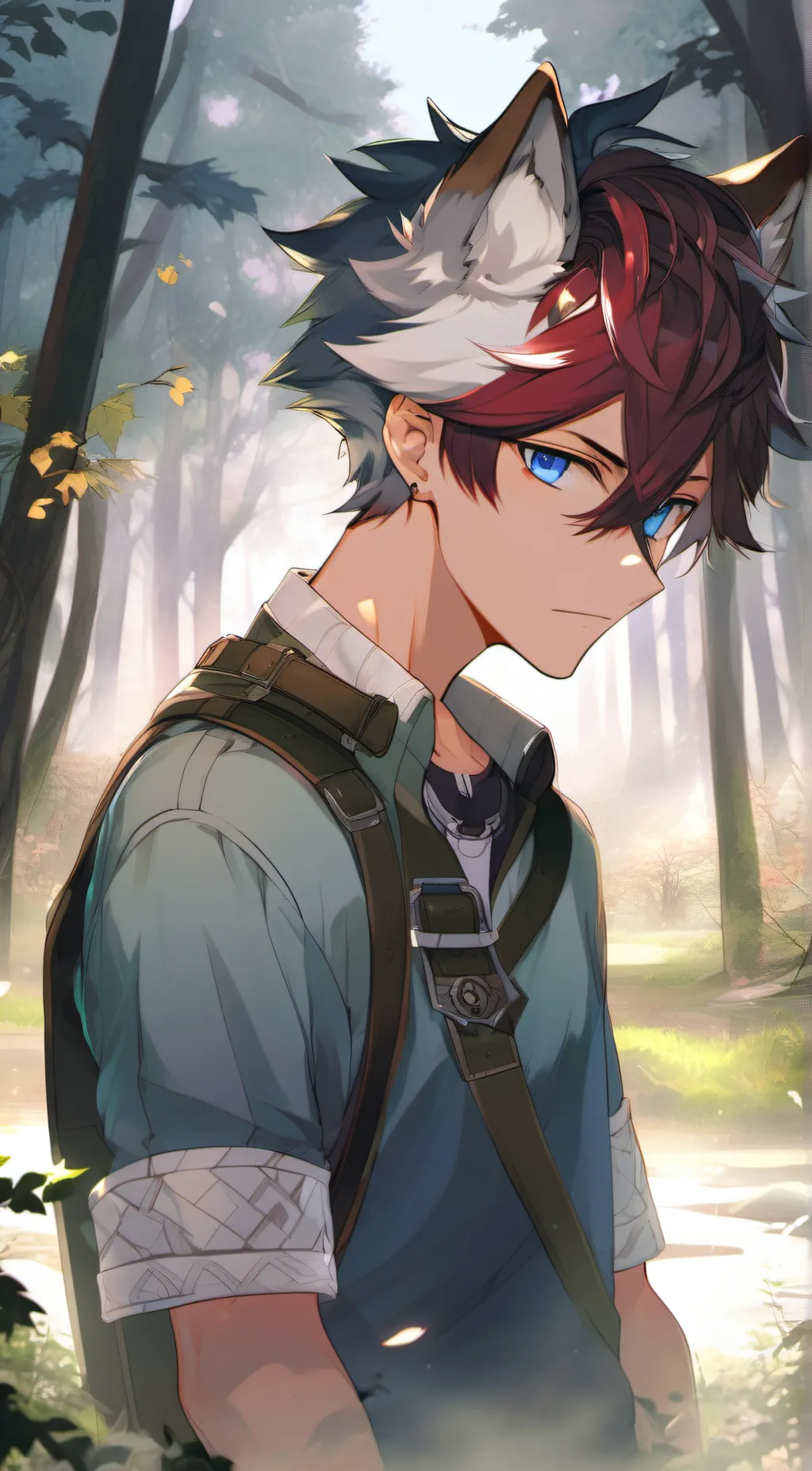 ai character: MALARO ANDERSON  background