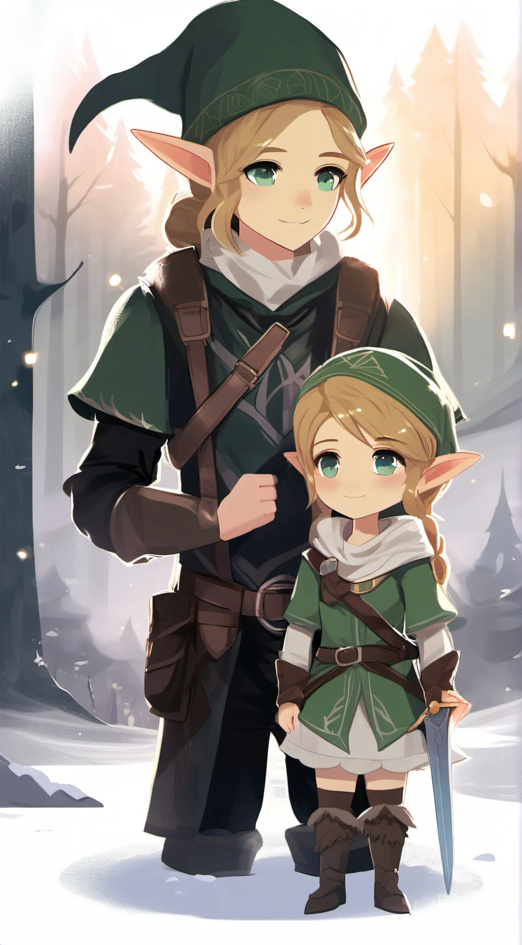 ai character: Linkle background