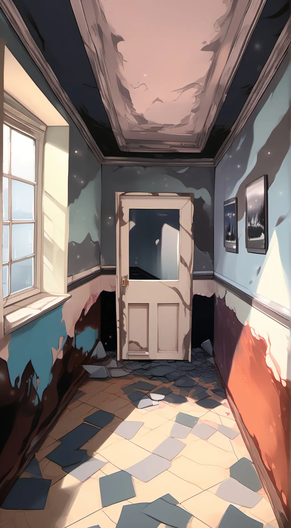 ai character: annoying door background