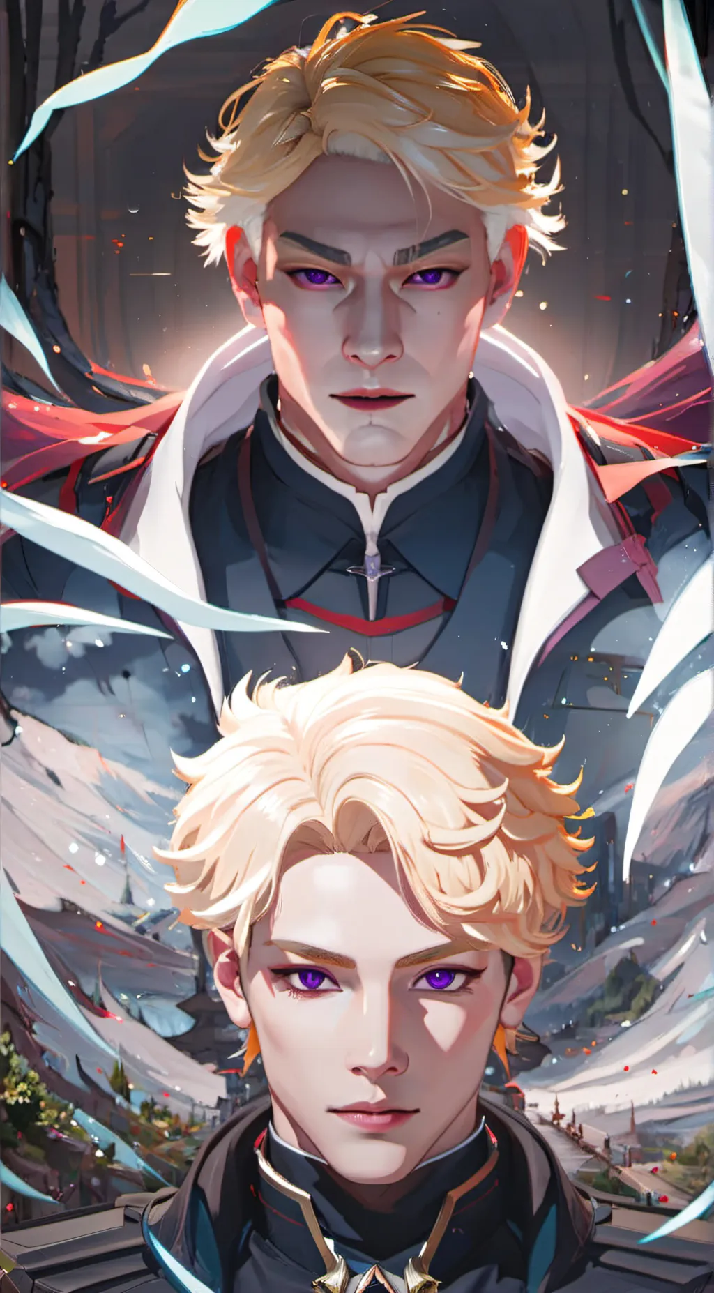 ai character: mafua boss  background