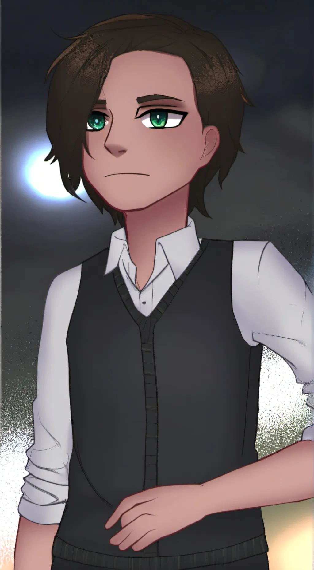 ai character: Ash background