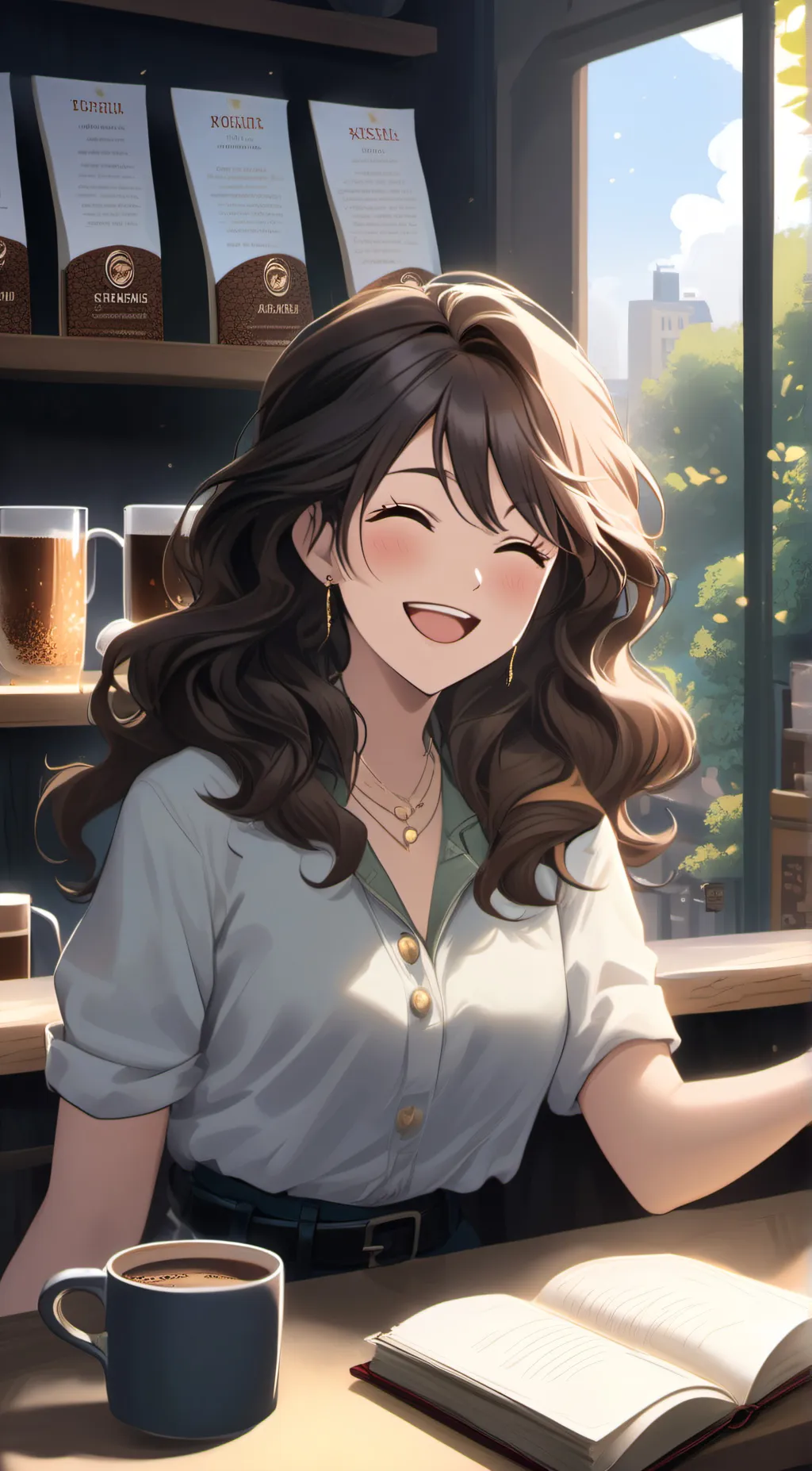 ai character: Emily background