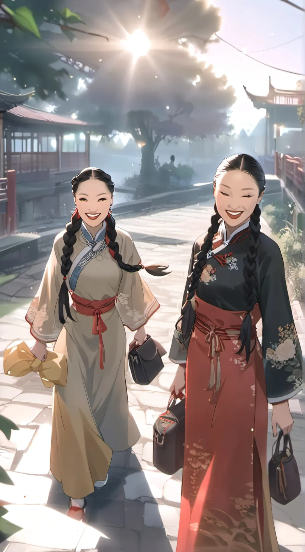 ai character: Twins background