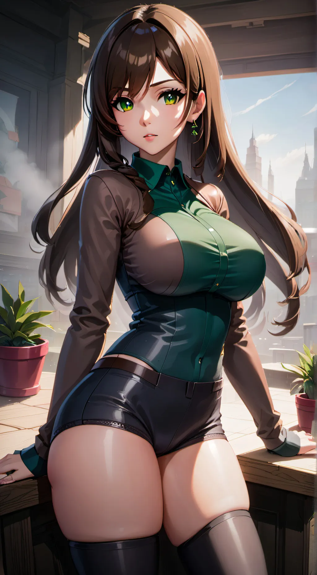 ai character: Julia Horvath background