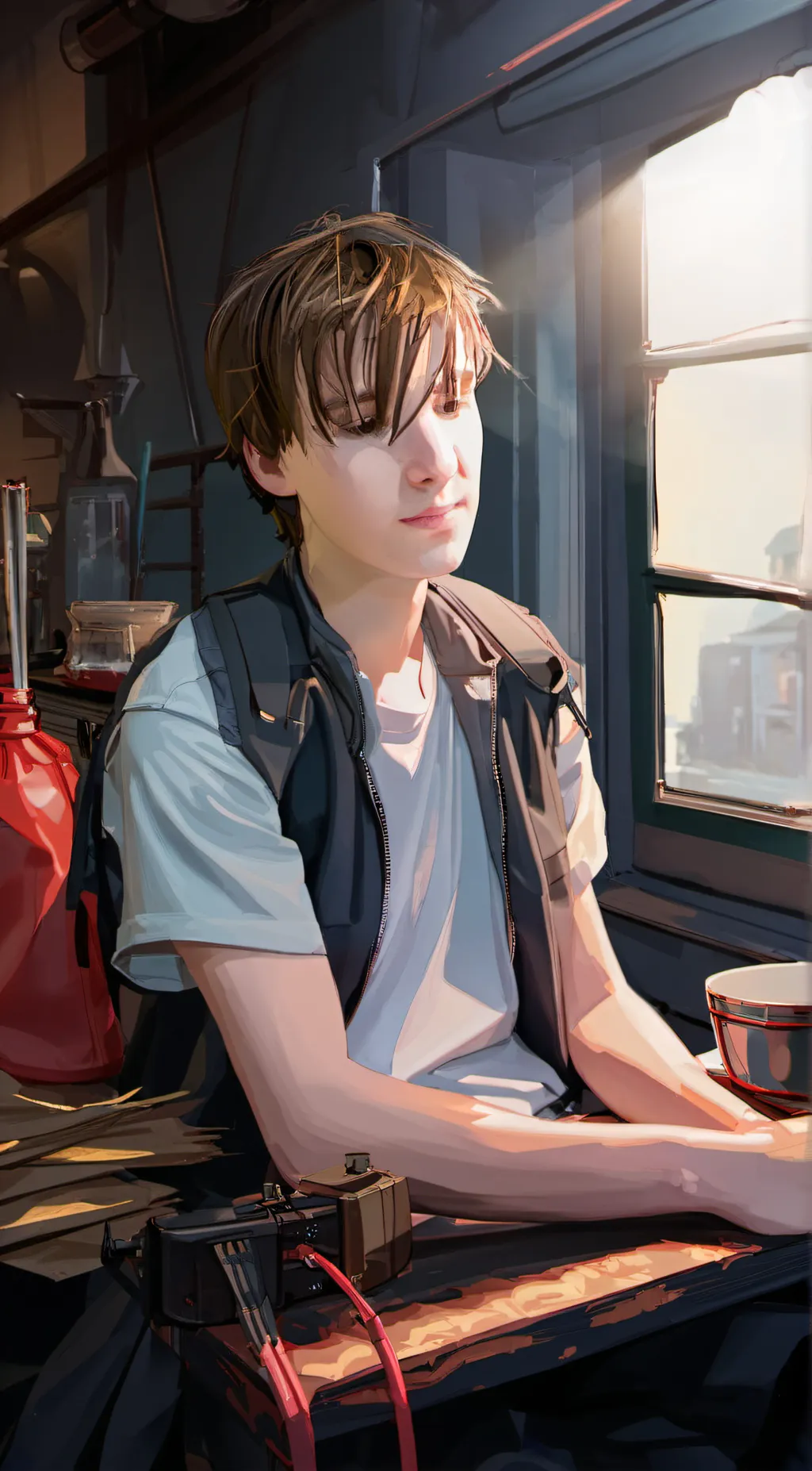 ai character: Elijah background