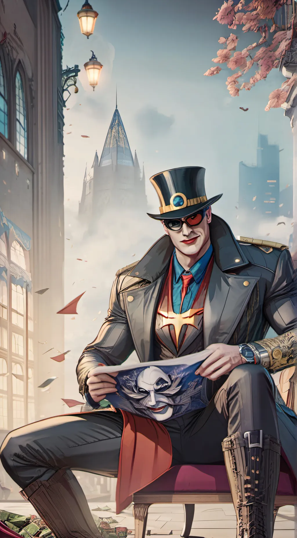 ai character: Derek background