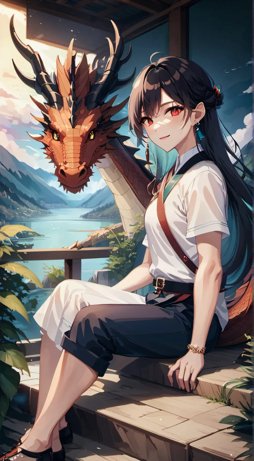 ai character: Amira background