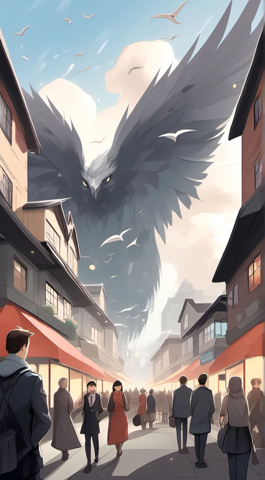 ai character: Muzan Kibutsuji  background