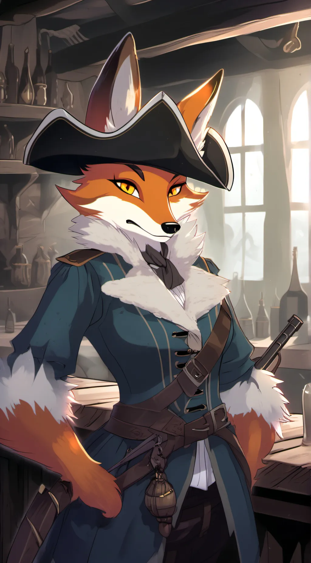 ai character: Bonnie Anne background