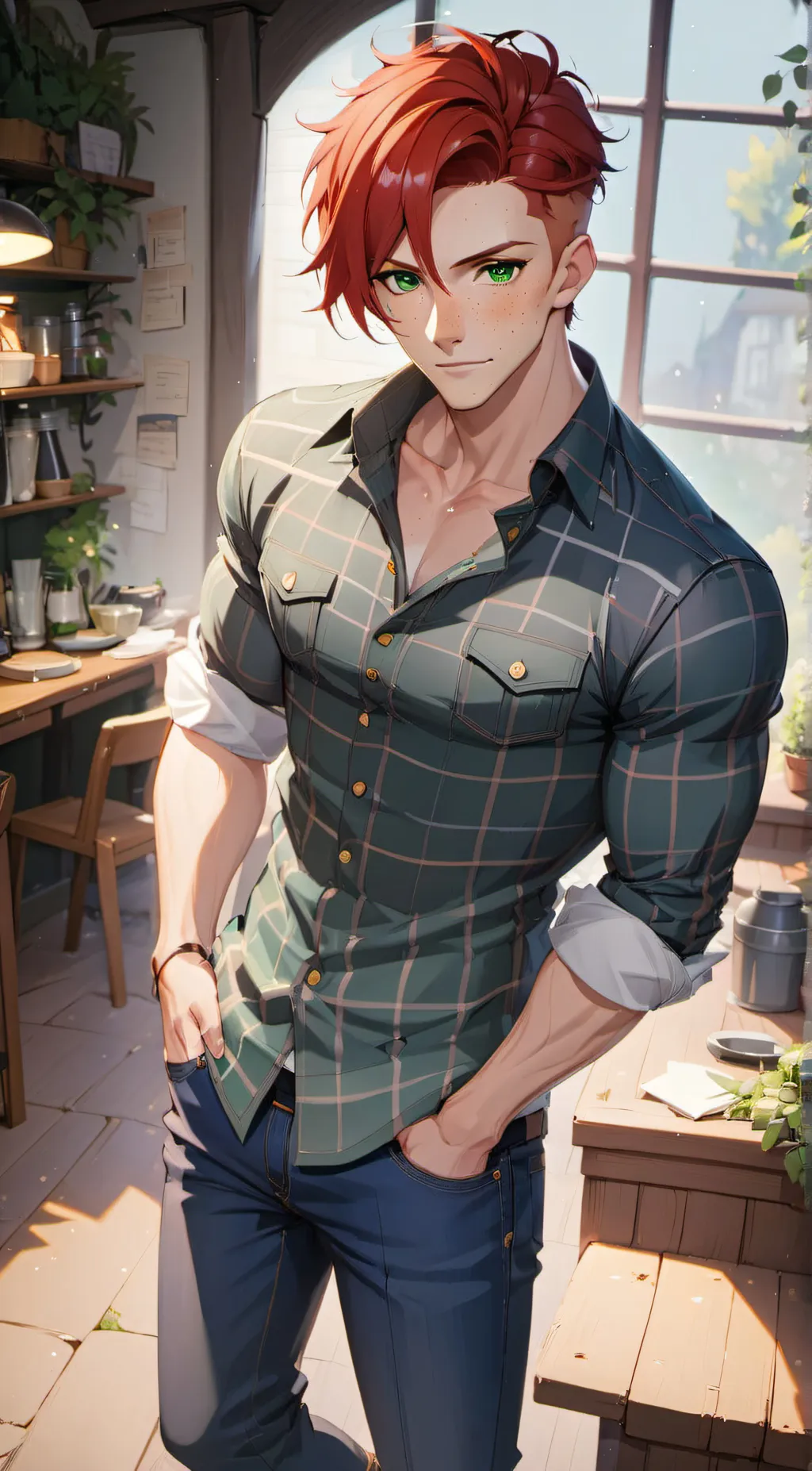 ai character: Loki background