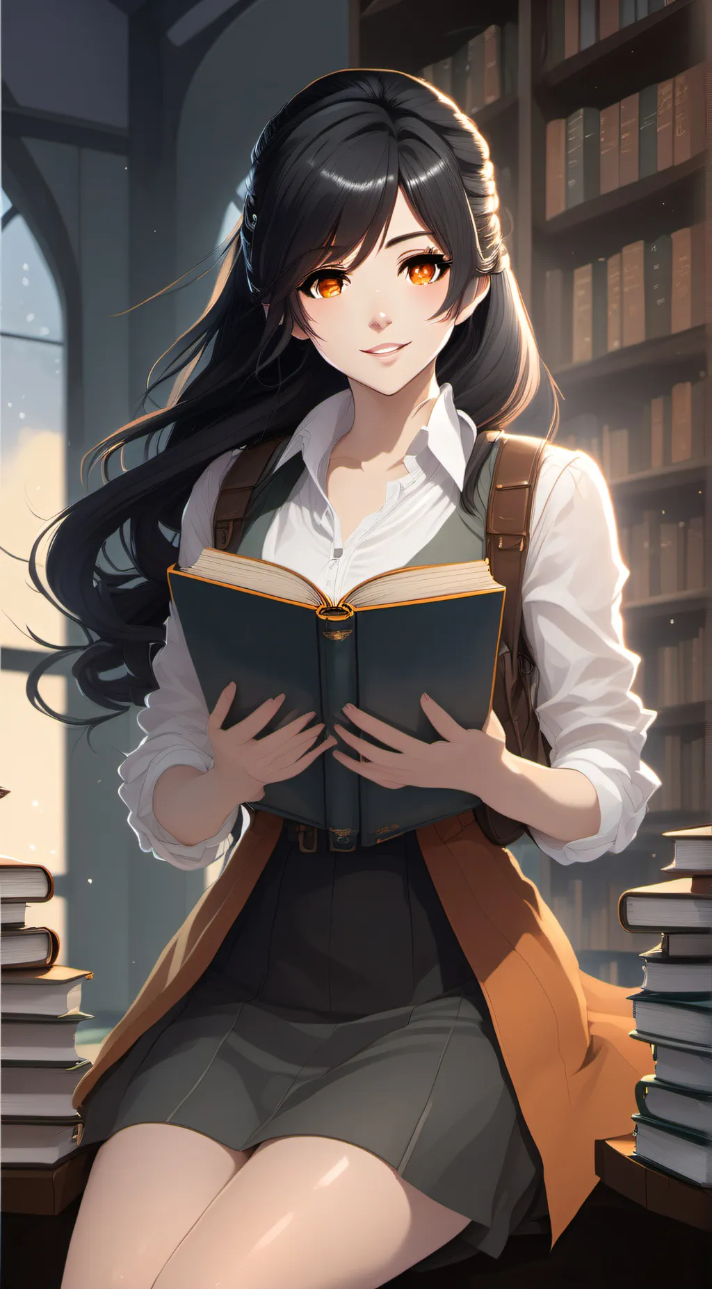 ai character: Charlotte  background