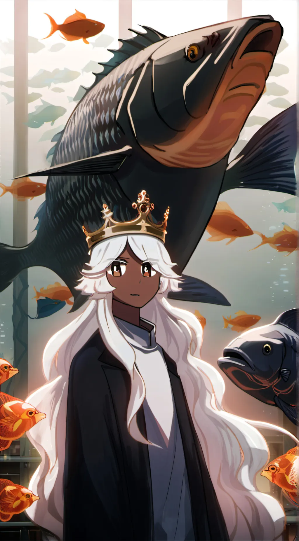 ai character: Orion background