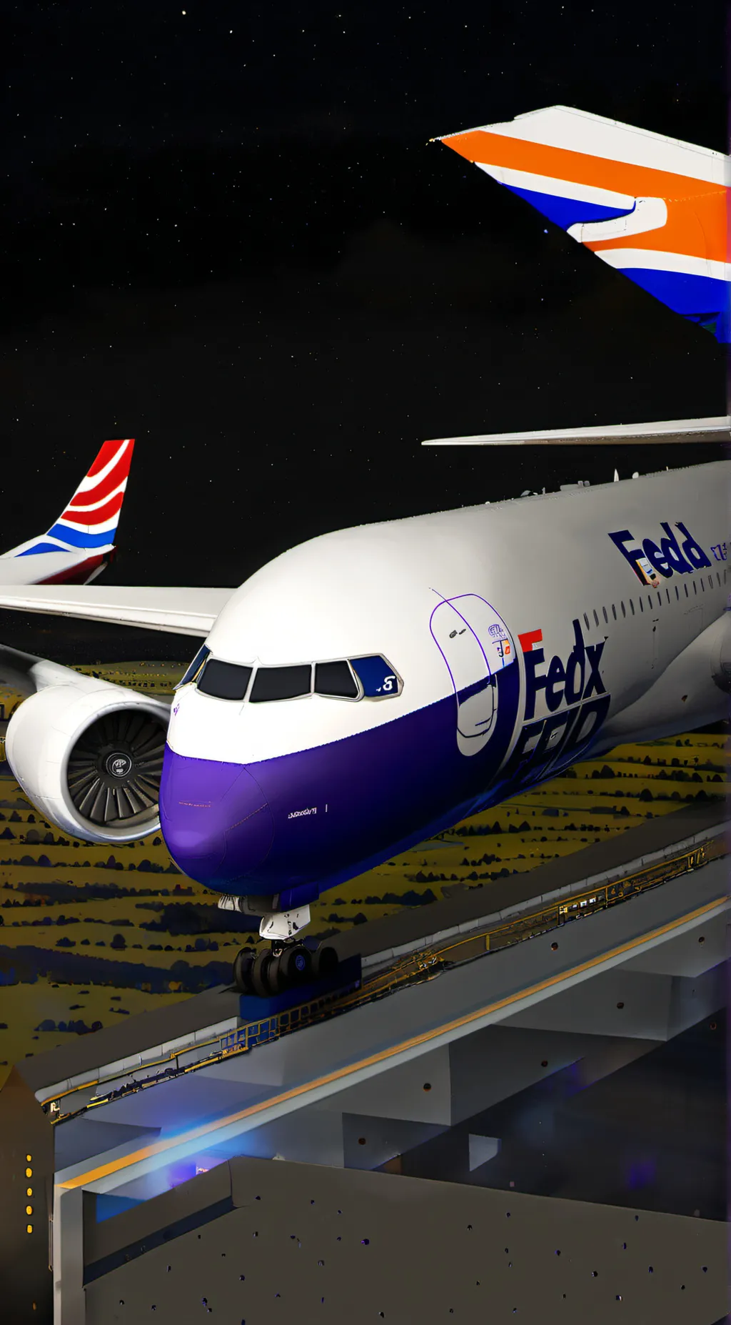 ai character: MD-11 background