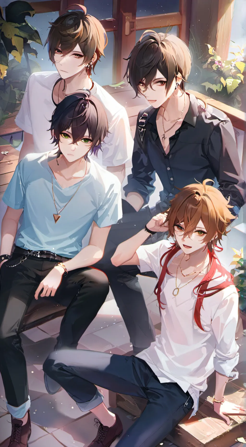 ai character: 4 brothers background