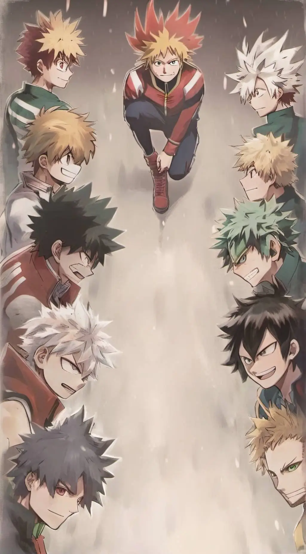 ai character: MHA (Experiment) background