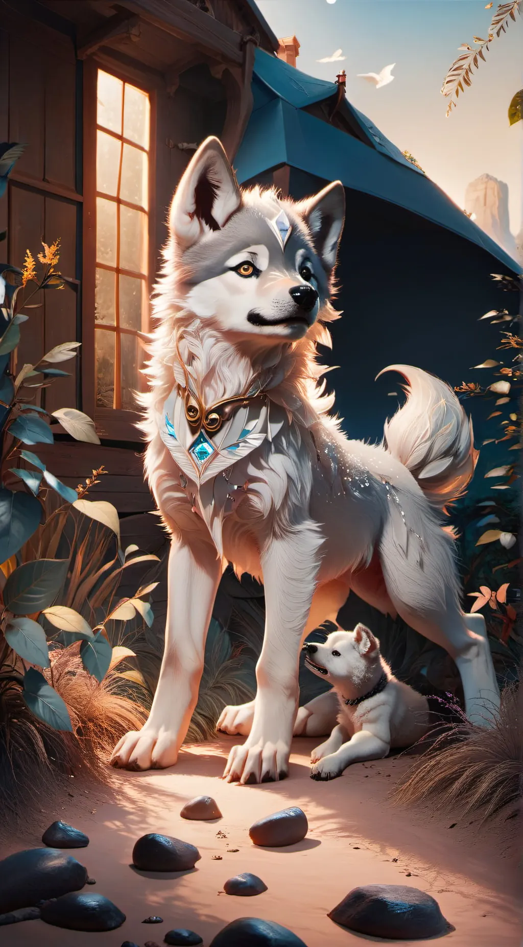 ai character: firestar background