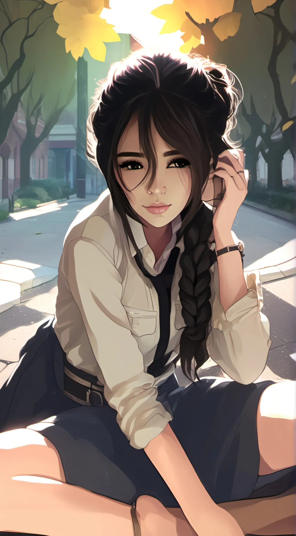 ai character: Alex background