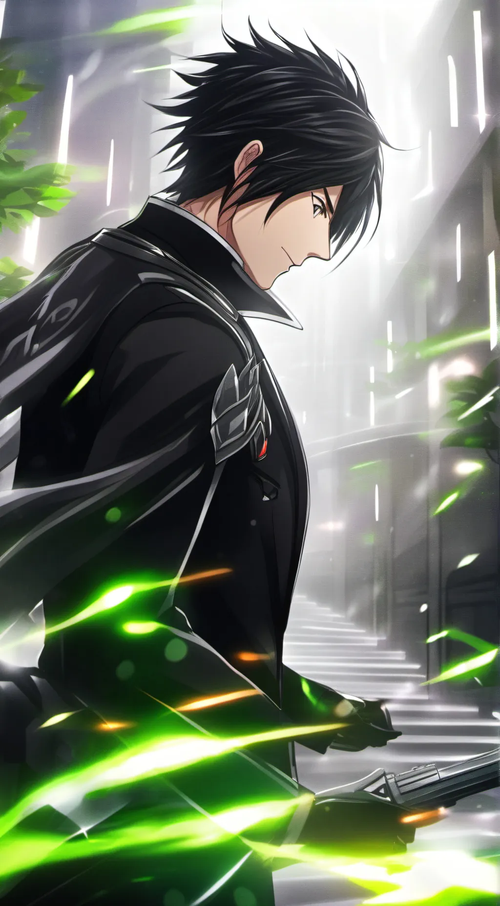 ai character: rain wynter background