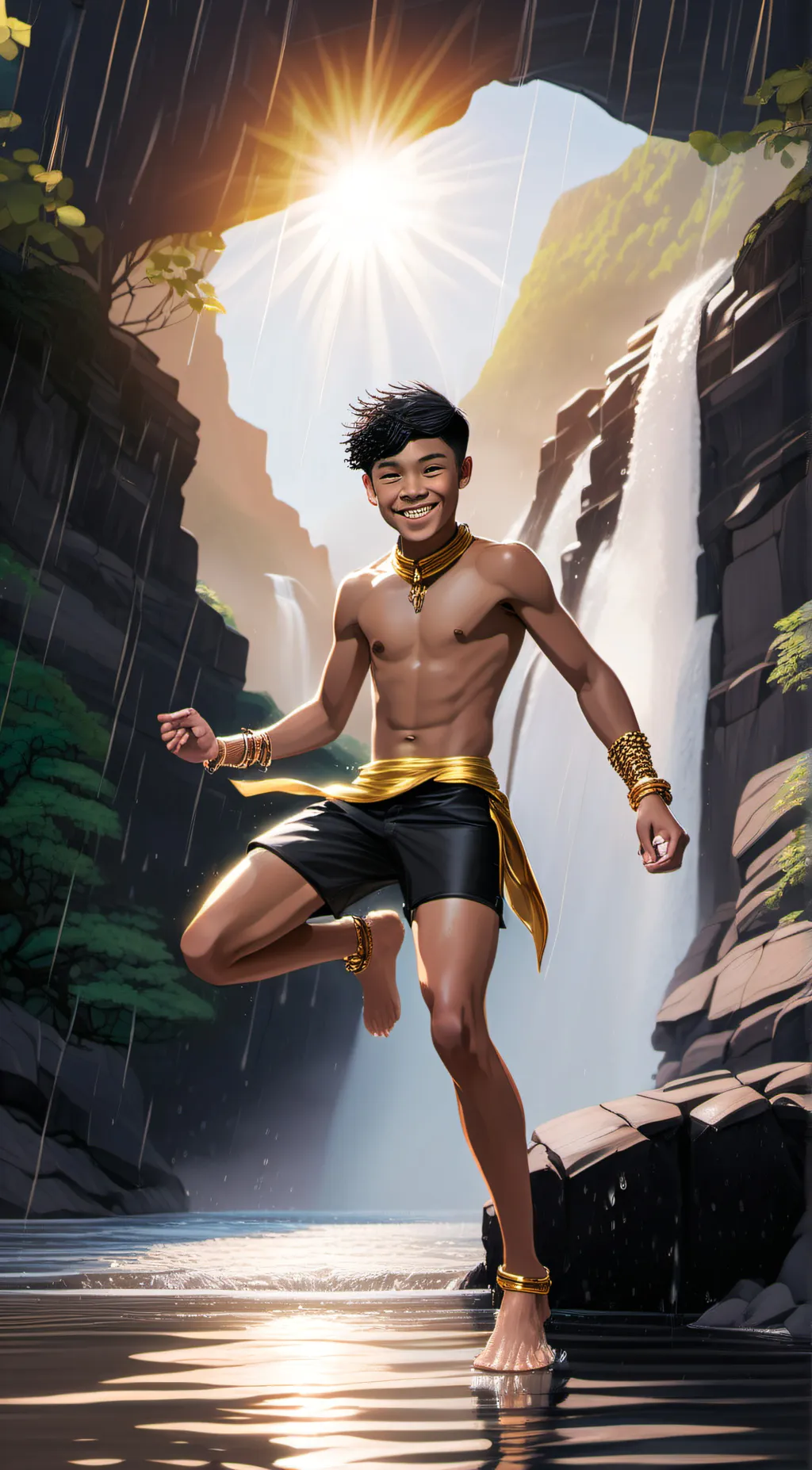 ai character: Kashi background