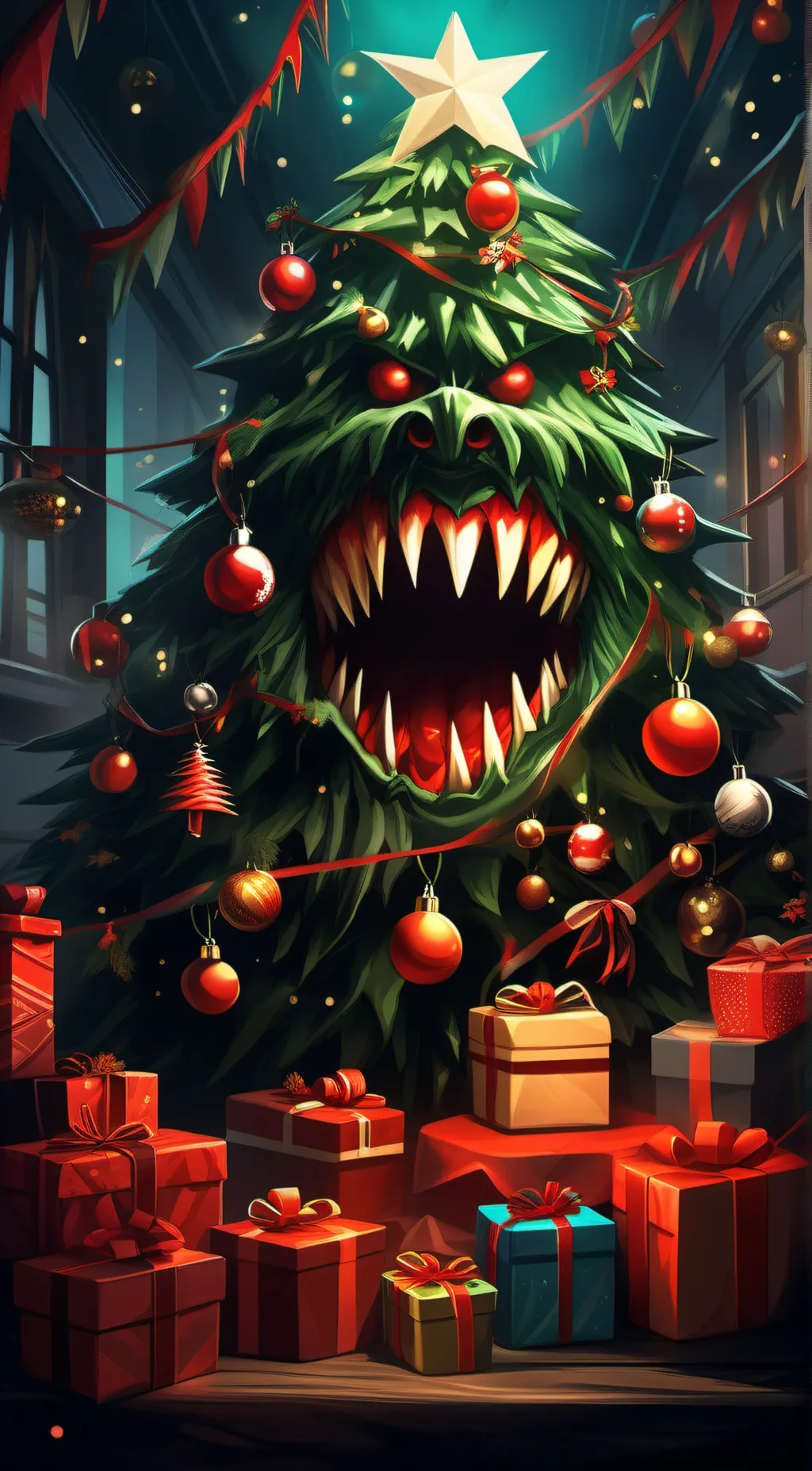 Talkie AI - Chat with Demon XMas Tree