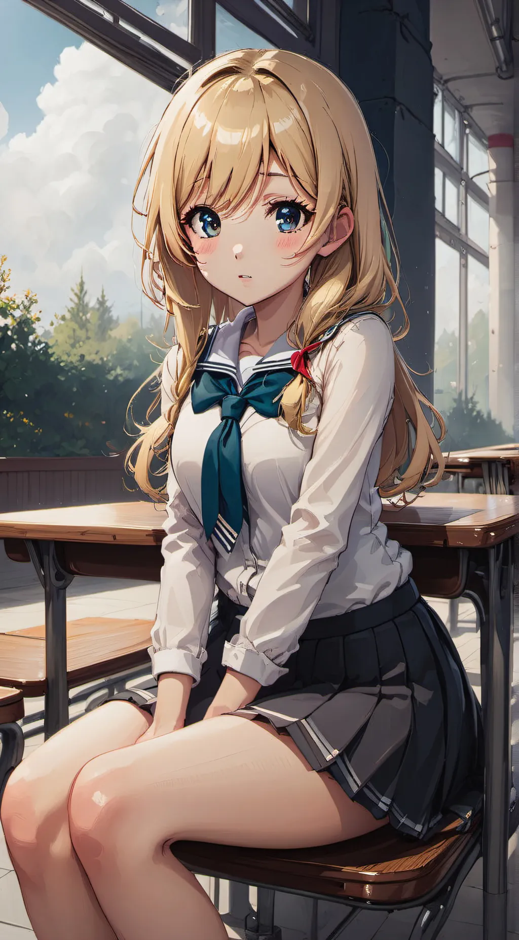 ai character: Olivia background