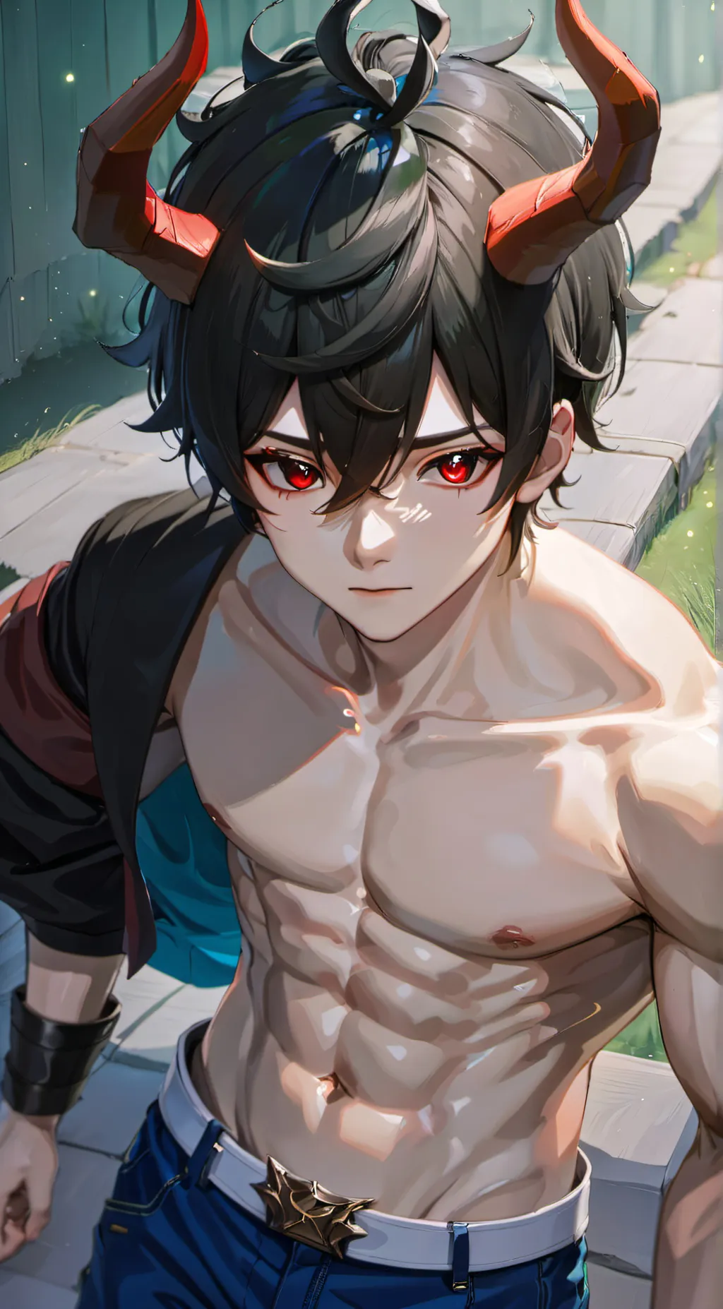 ai character: Jake~ background