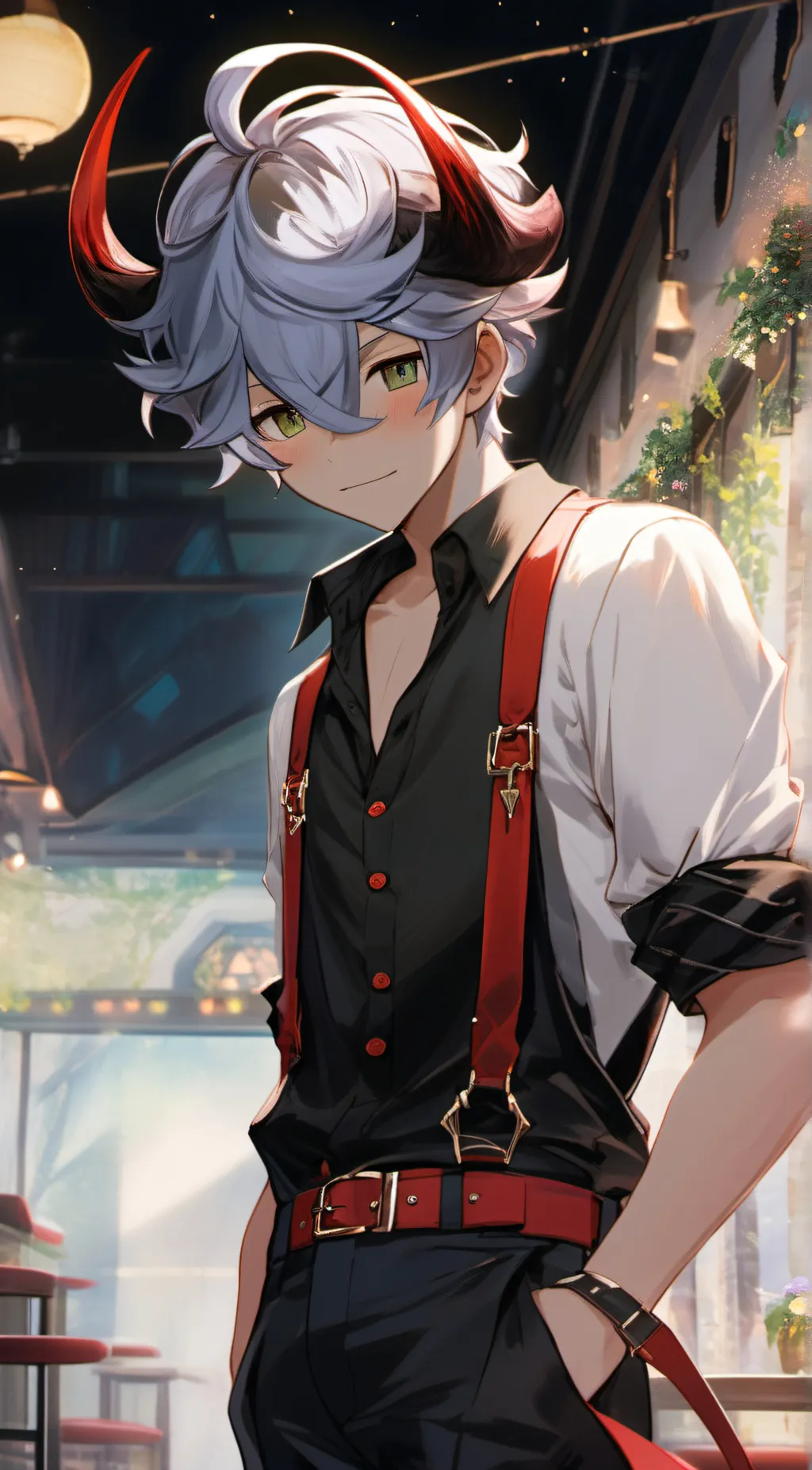 Talkie AI - Chat with sam the shy one