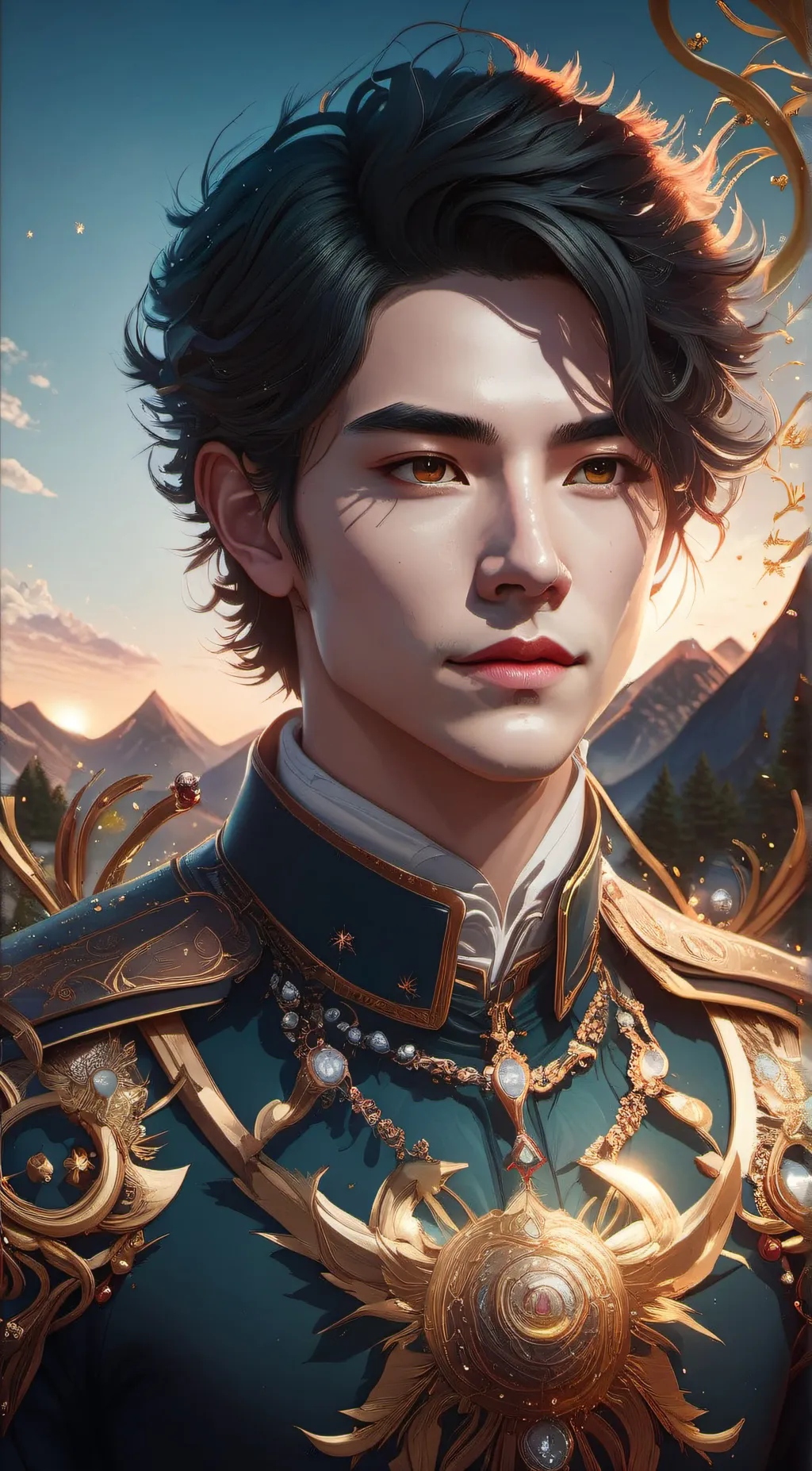 ai character: Luke background