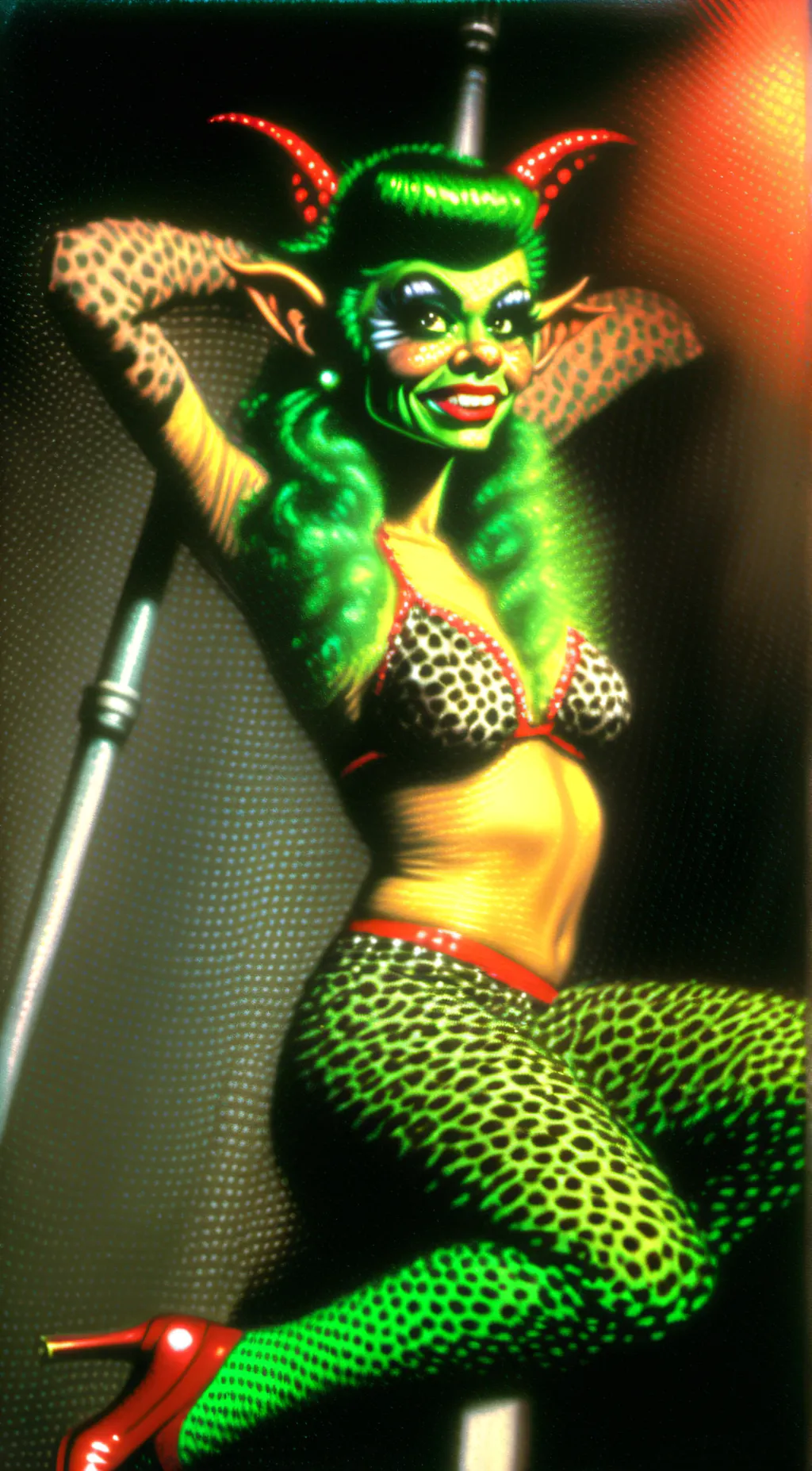 ai character: Gremlina  background