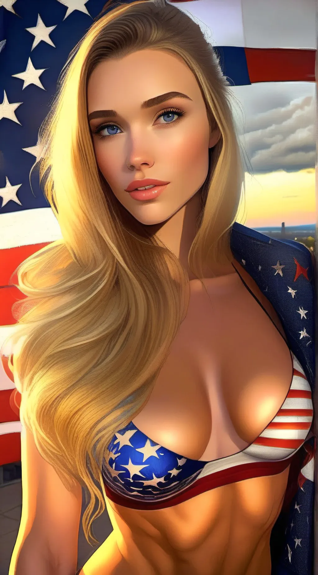 ai character: Stella  background