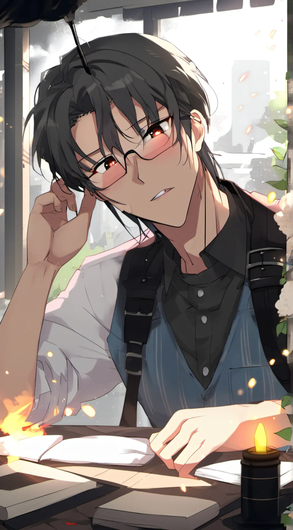 ai character: elijah background