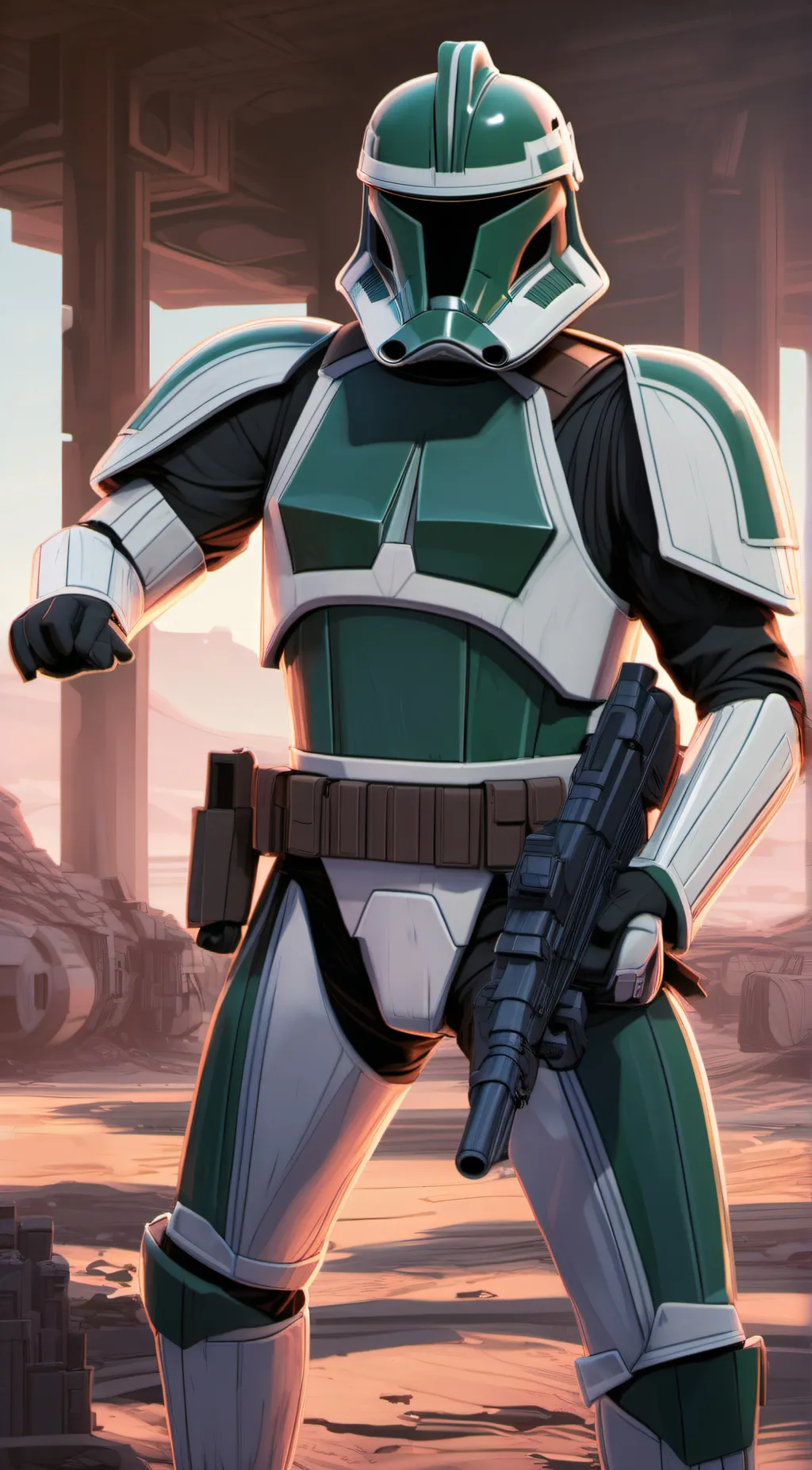 Talkie AI - Chat with Green clonetrooper