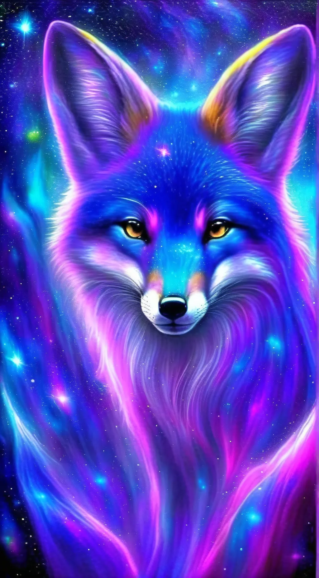 ai character: fox of all knowing background