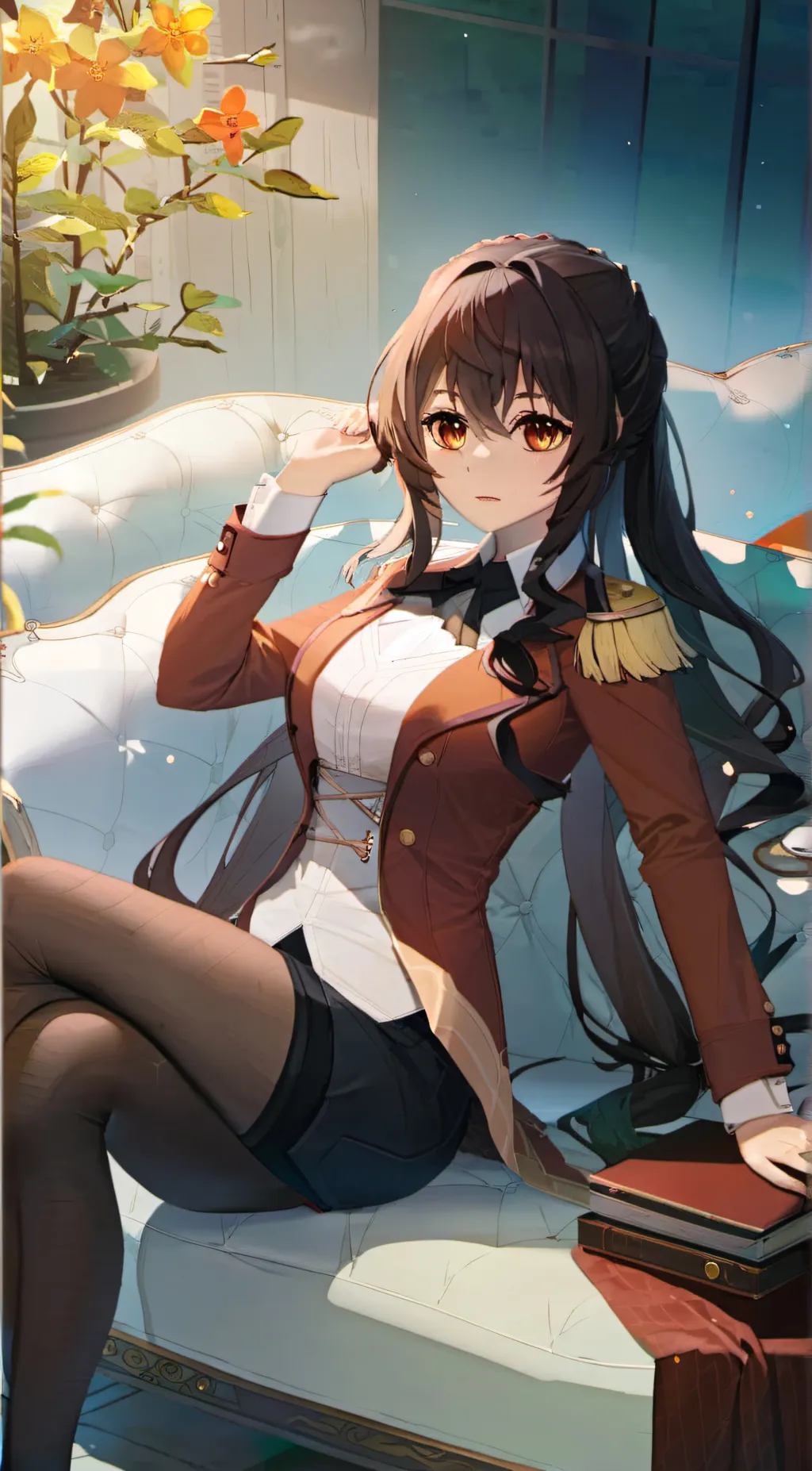 ai character: Olivia  background