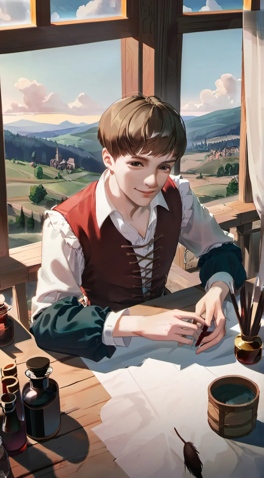 ai character: Jacob background