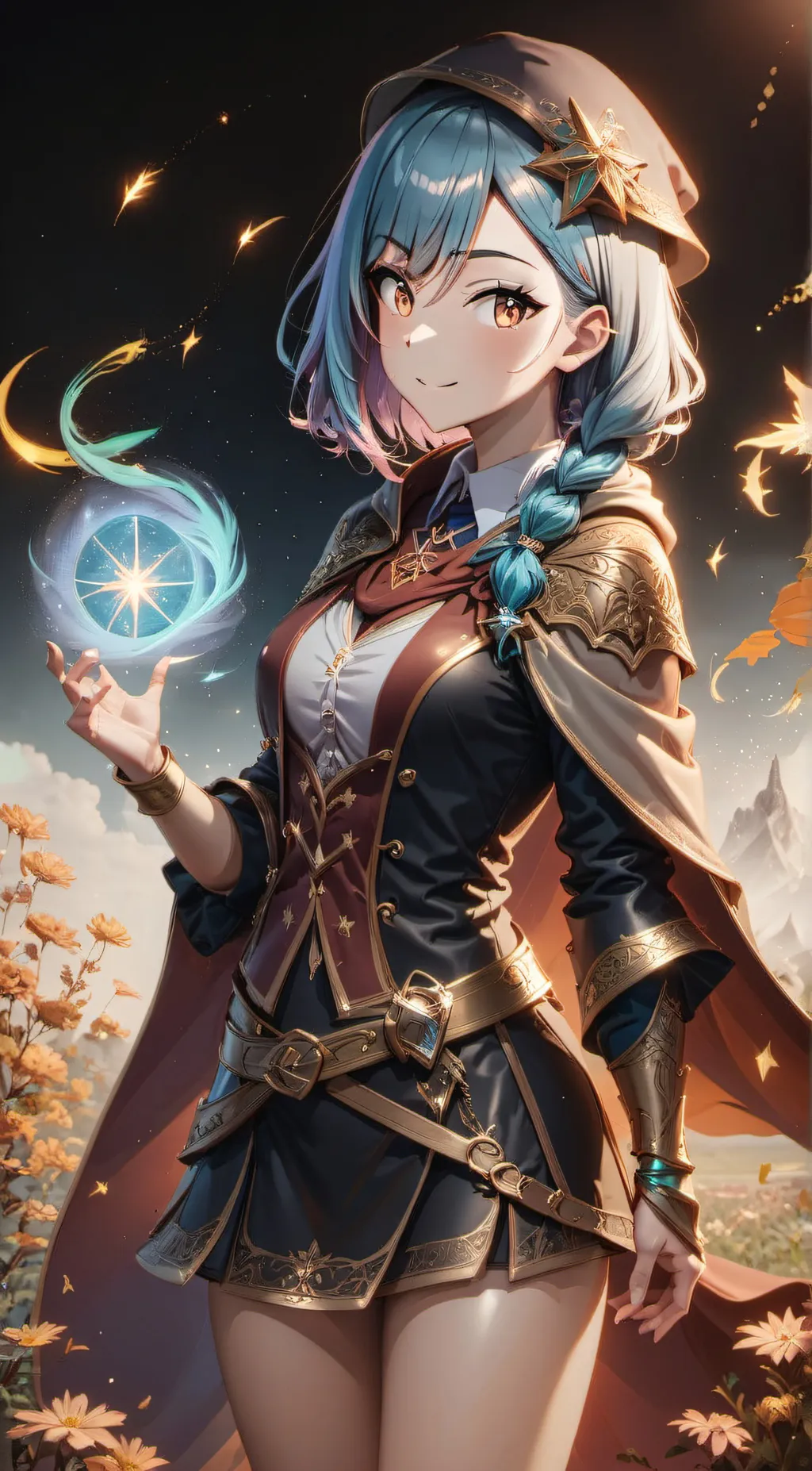 ai character: Olivia Fishbauk background