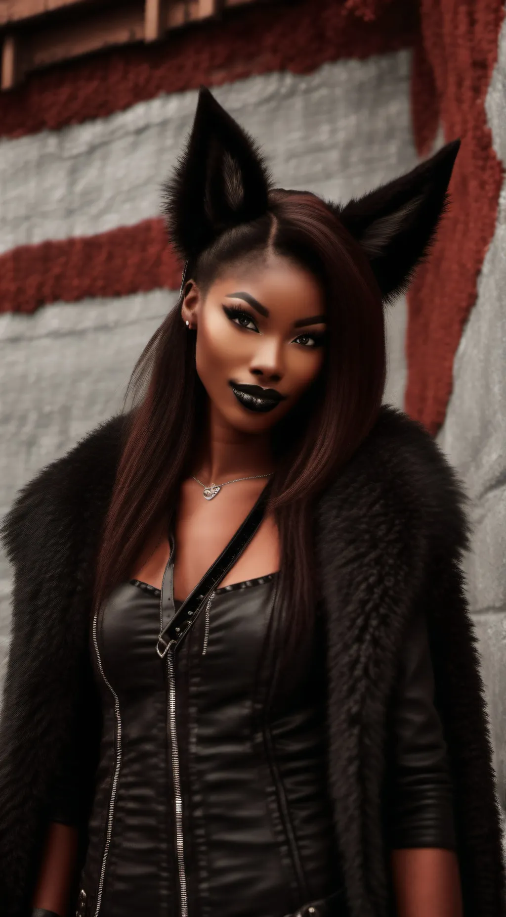 ai character: Naomi  background